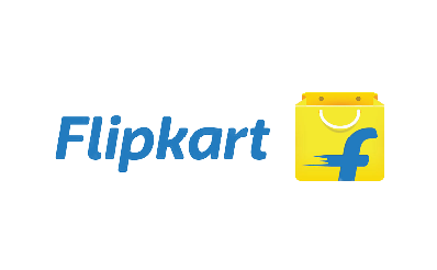 a flipkart logo with a white background
